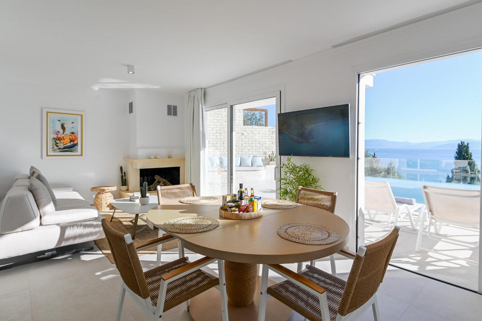 Achillion Luxury Corfu Villa & Suites Перама Экстерьер фото