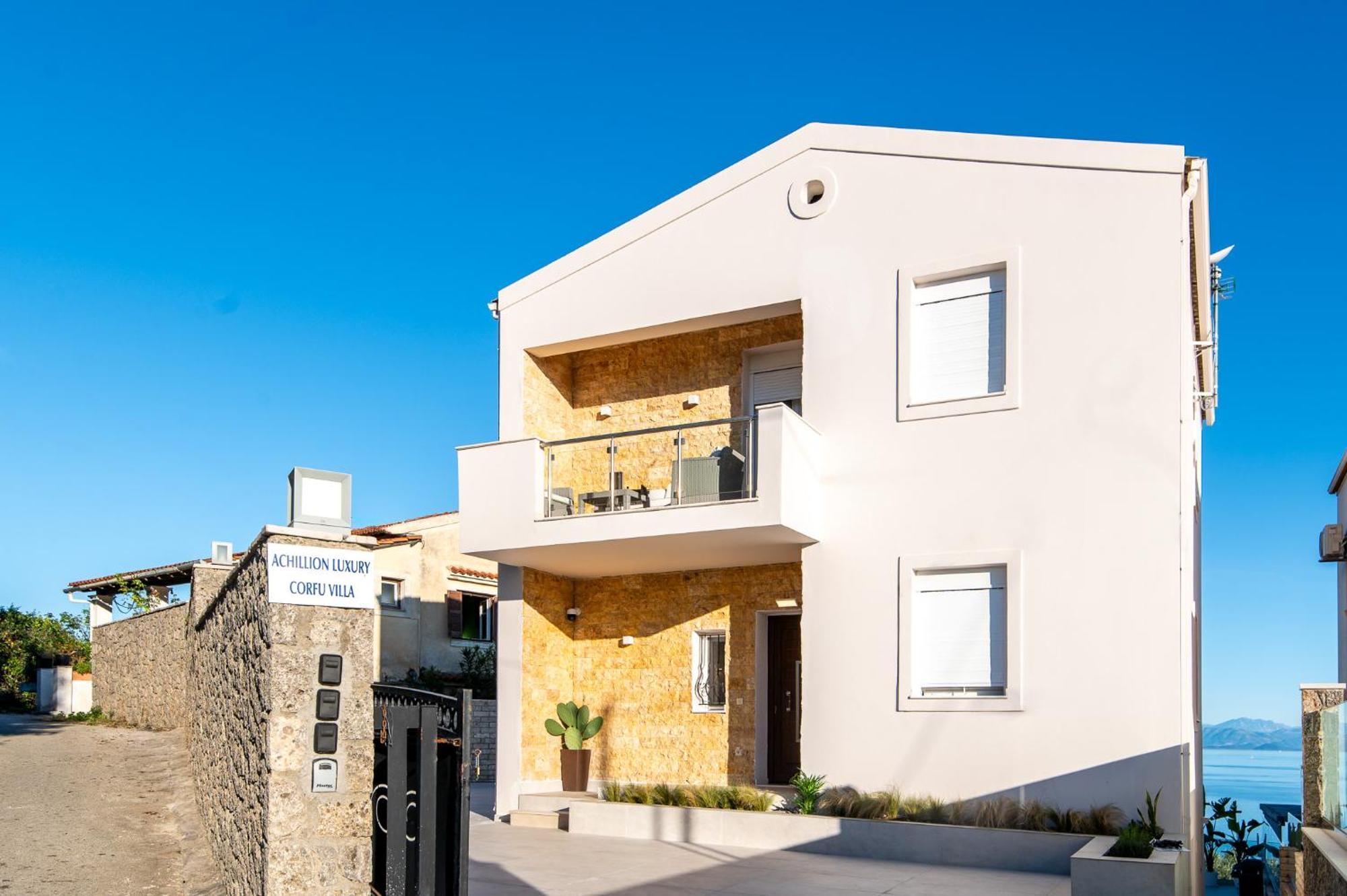 Achillion Luxury Corfu Villa & Suites Перама Экстерьер фото